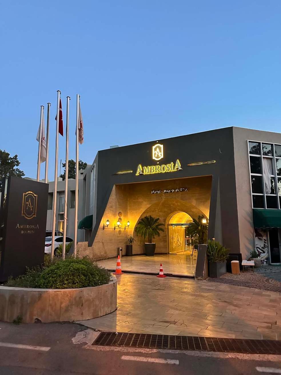 Ambrosia Hotel Beach & Spa Bitez Exterior foto